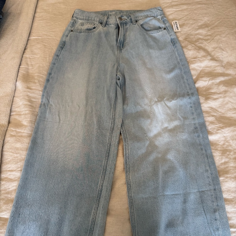 Old Navy High Rise Baggy Wide Leg Size 6 (BRAND NEW)